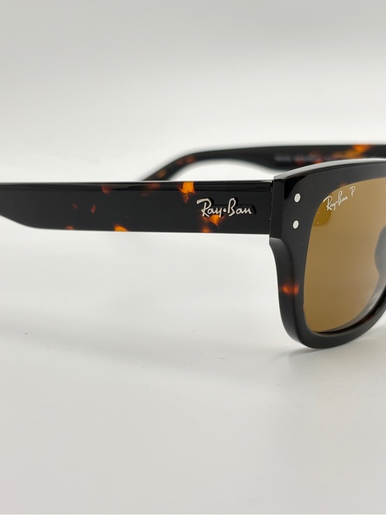 Ray-Ban Tortoiseshell Frame Sunglasses with Brown Polarized Lenses RB2283 992/57 - Picture 10 of 14